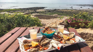 Dégustation d'huîtres à l'estuaire de la Charente © Samuel Courtois 