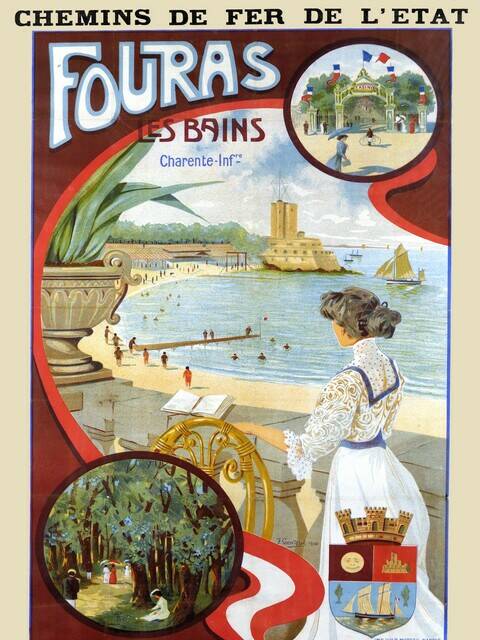 La Belle Epoque dans la station balnéaire de Fouras-les-Bains © Musée régional Fouras 