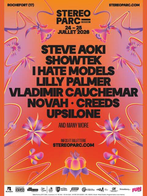 Affiche officielle Stereoparc 2026