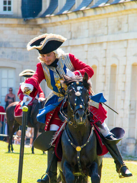 2017, Rochefort fête La Fayette, reconstitutions historiques 