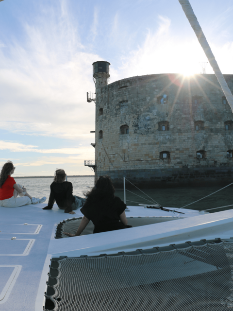 Croisière autour du Fort Boyard avec Boyard Croisière © Manon Bernou 