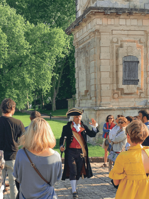 Visite théâtralisée Lafayette à Rochefort 