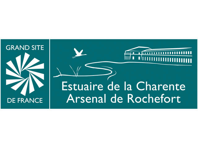 Logo Grand Site de France Estuaire de la Charente - Arsenal de Rochefort
