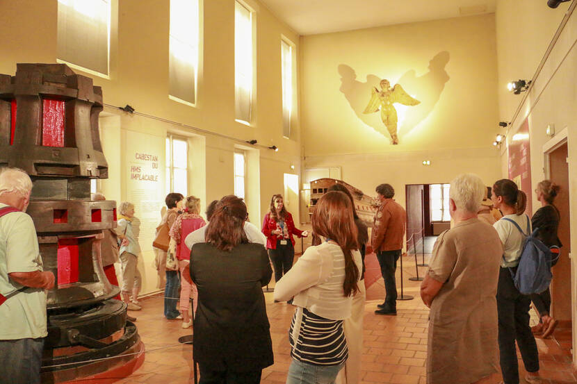 Visite guidée du Musée national de la Marine © Camille Laroche