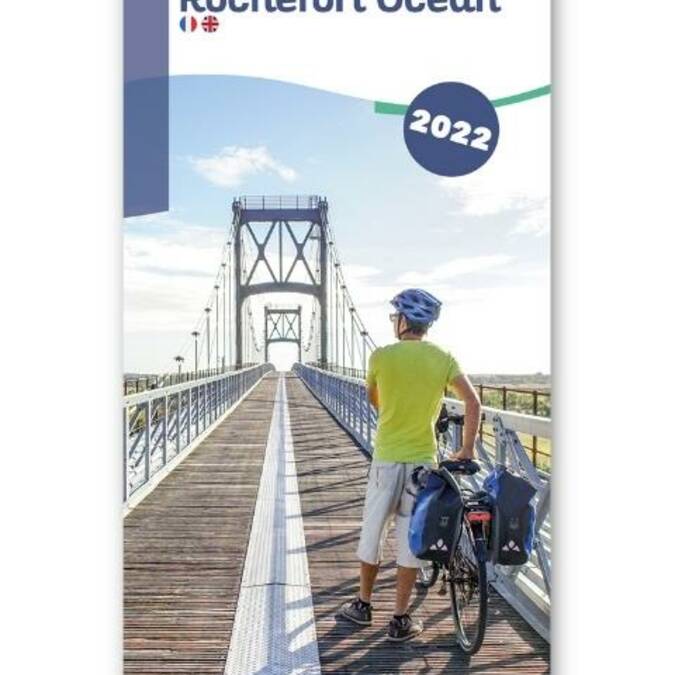 Carte des liaisons cyclables Rochefort Océan