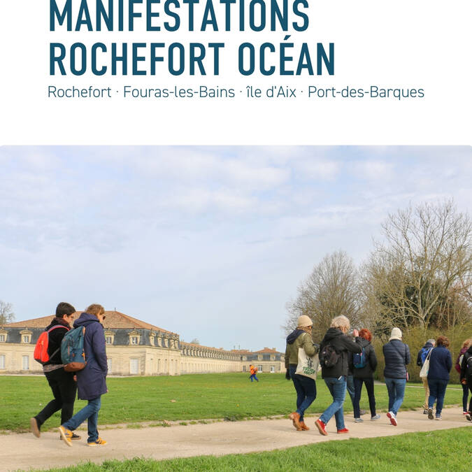 Page de couverture de l'agenda Rochefort Océan - avril 2026