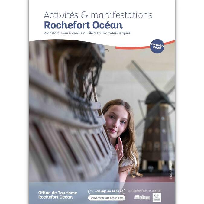 Couverture Agenda Rochefort Océan - Décembre 2023