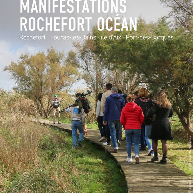 Couverture de l'agenda Rochefort Océan de mai 2025 © OTRO - Caroline Jarry