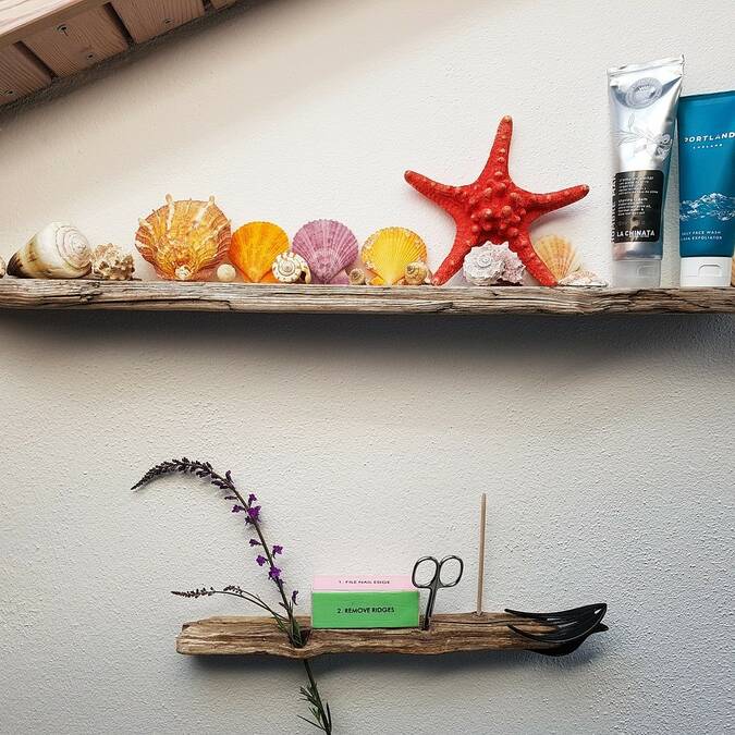 Etagère en bois flottés 