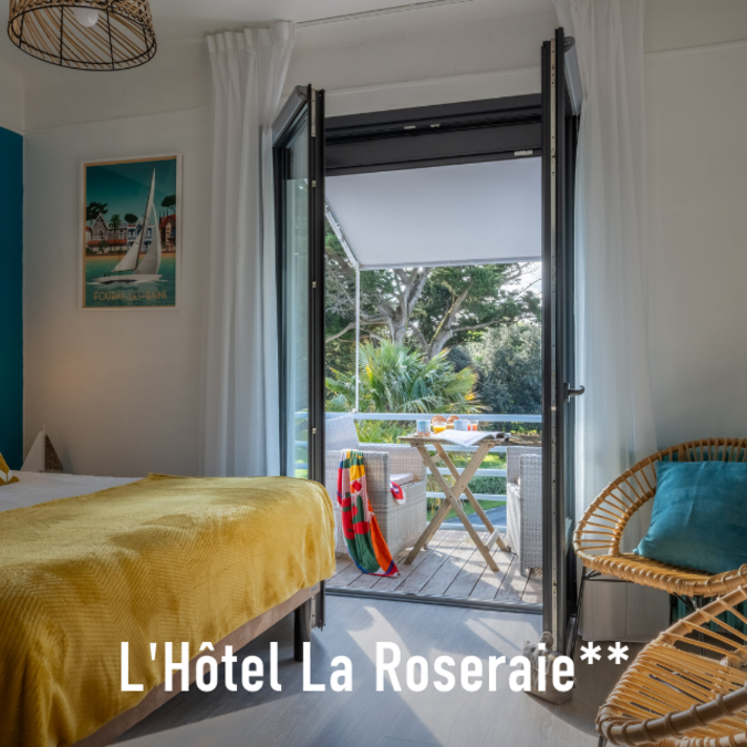 Hôtel La Roseraie** à Fouras-les-bains