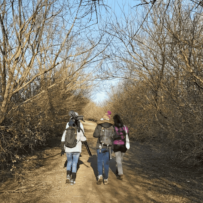 Promenade nature en suivant les sentiers© Cécile Cailhol