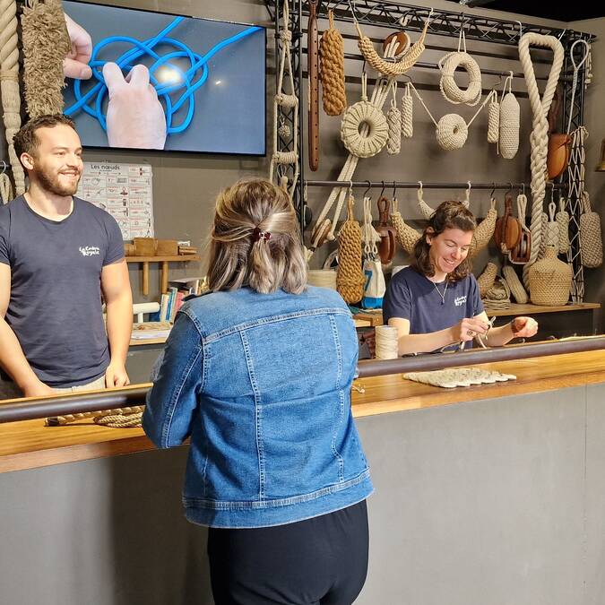 Les cordages à la Corderie Royale de Rochefort - © Chrystelle Ecale