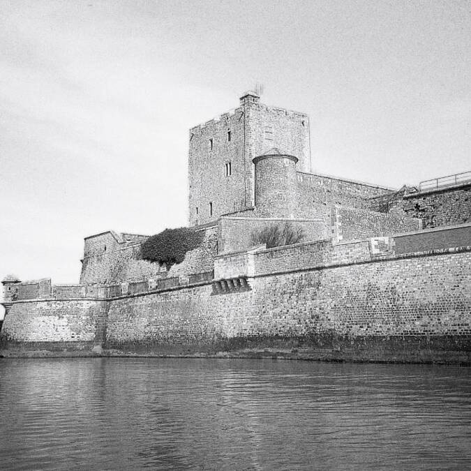 Photo ancienne du fort Vauban de Fouras-les-bains