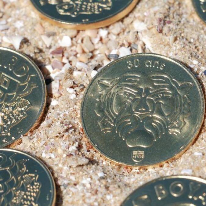 Pièce collector des 30 ans de Fort Boyard 