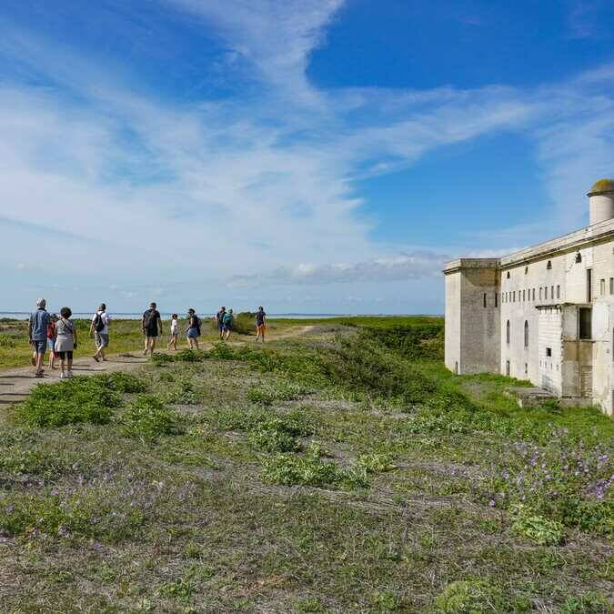 Visite guidée fort ile madame © Caroline Jarry
