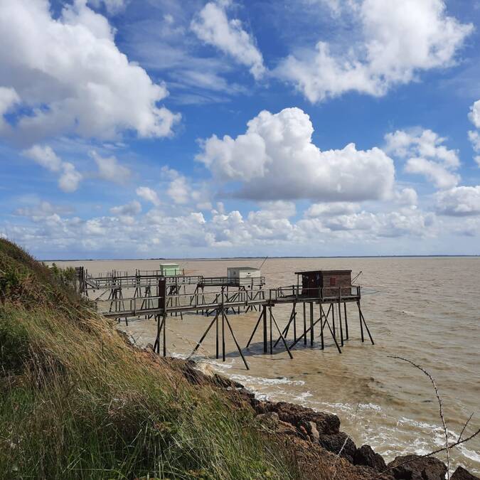 Les carrelets de Port-des-Barques ©OTRO