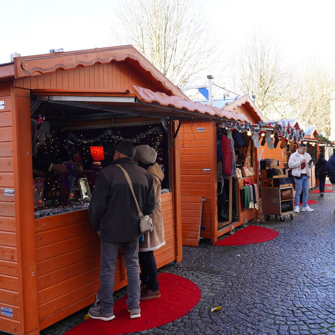 Chalet de Noël place Colbert