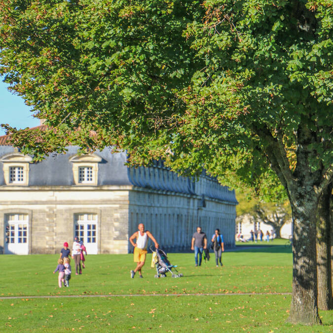 jardins de la Corderie Royale ©J. Paulet