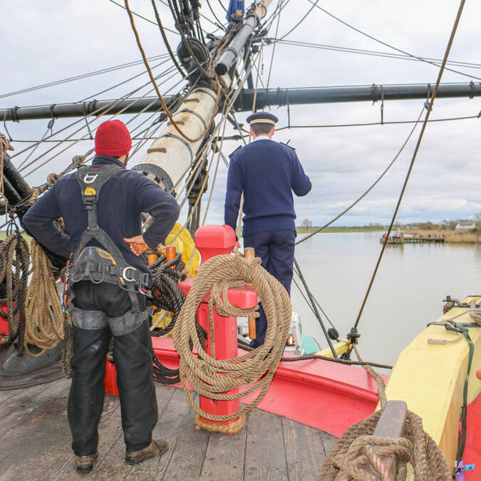 L'Hermione, voyage 2018 vers la Méditerrannée, Rochefort Océan 