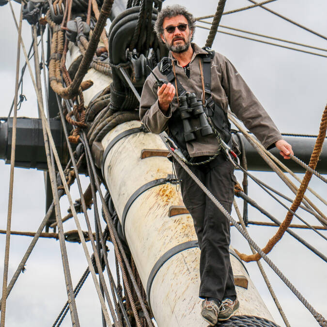 L'équipage de l'Hermione, voyage 2018, "Libres Ensemble", Rochefort Océan