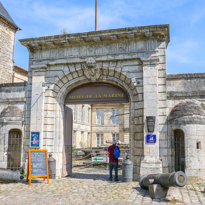 Le musée national de la Marine, Rochefort Océan © Office de Tourisme Rochefort Océan Julie Paulet