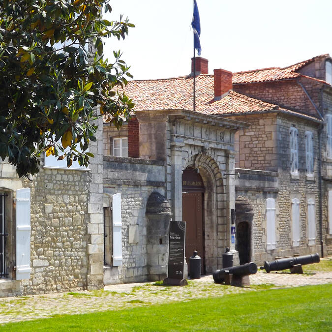 Le musée national de la Marine, Rochefort Océan © Office de Tourisme Rochefort Océan Julie Paulet